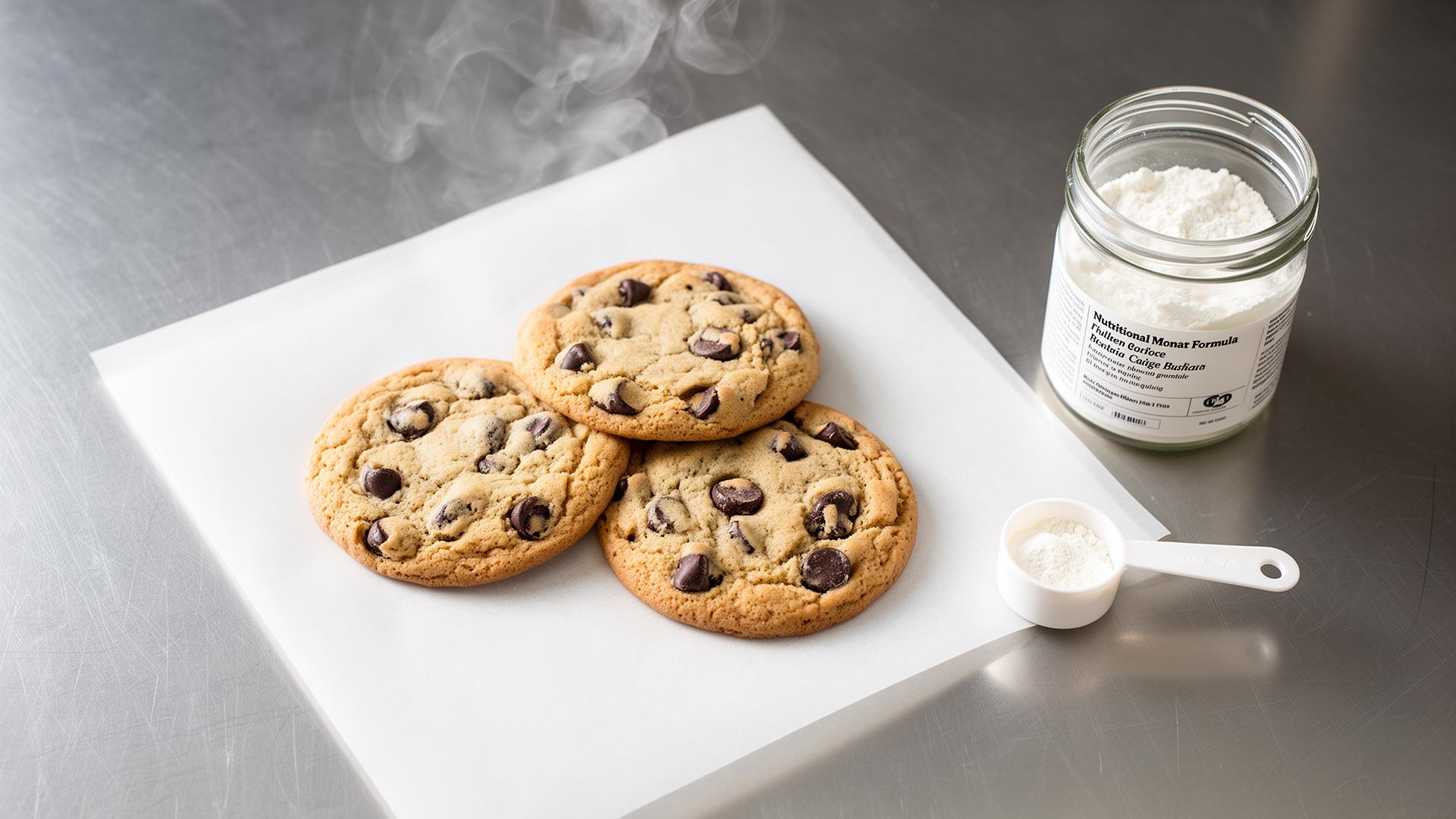 Allergen-free cookies and nutritional formula